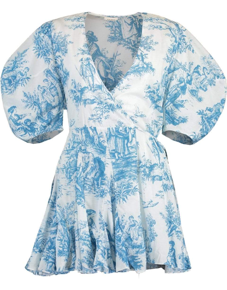 RHODE-Toile Print Rosie Dress-
