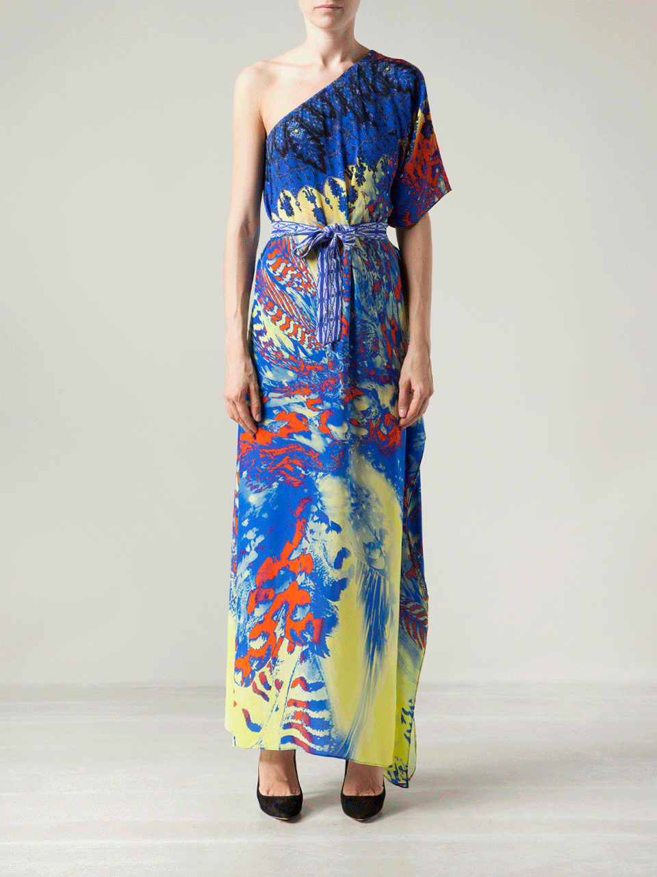 RINKU DALAMAL-One Shoulder Maxi Dress-