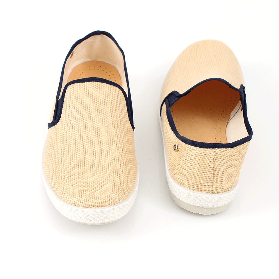 RIVIERAS-Monte Cristi Raffia Loafer-