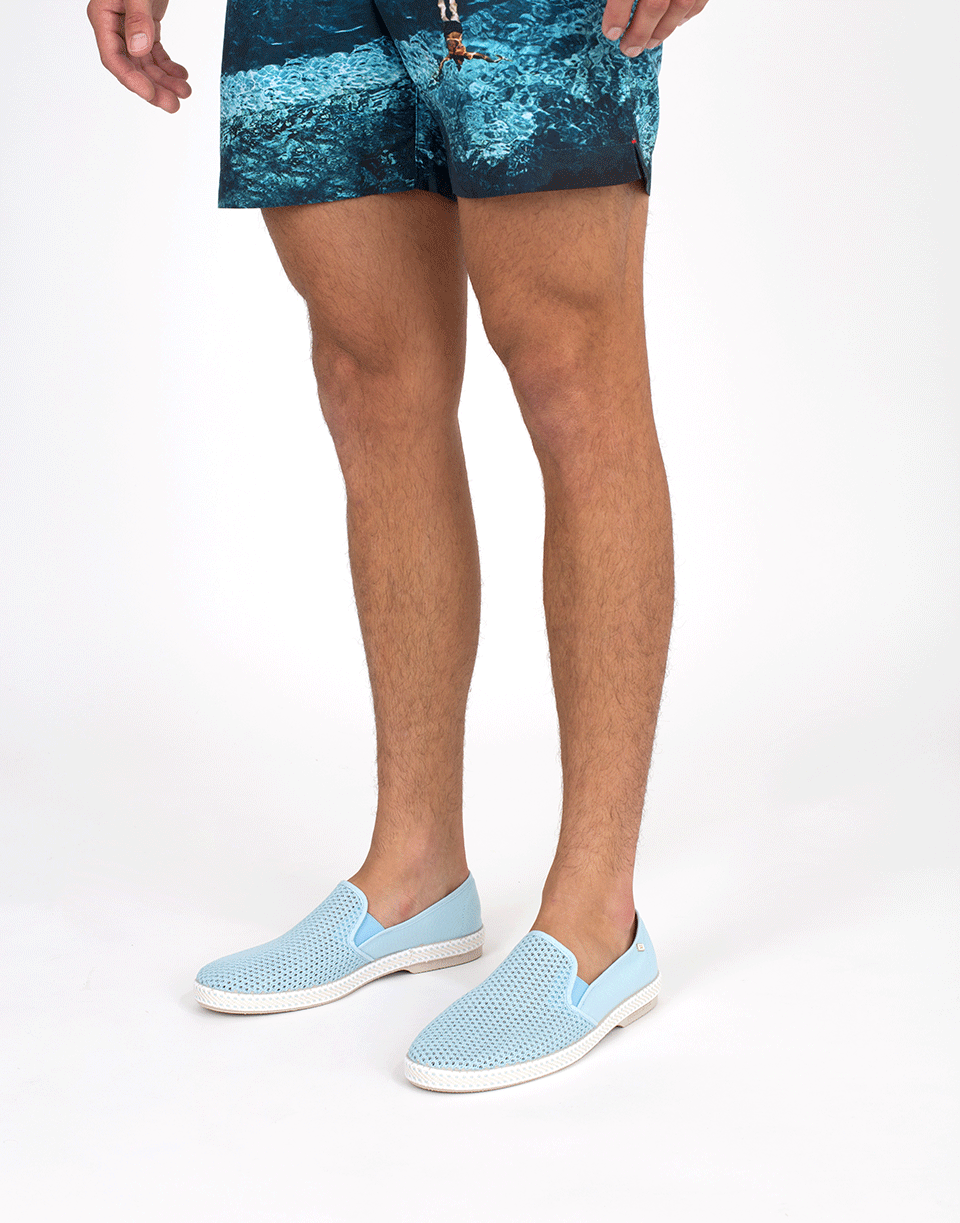 RIVIERAS-Men's Blue Classic 20 Loafer-