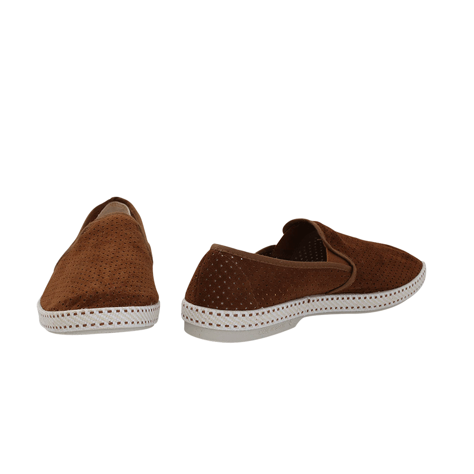 RIVIERAS-Perforated Suede Sultan-