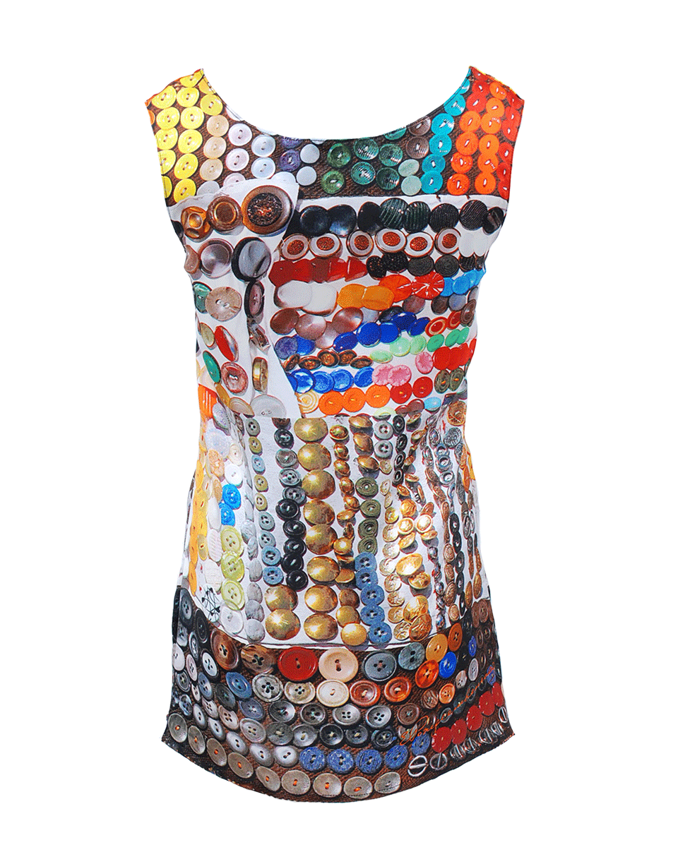 ROB-ART-Long Silk Print Tank-