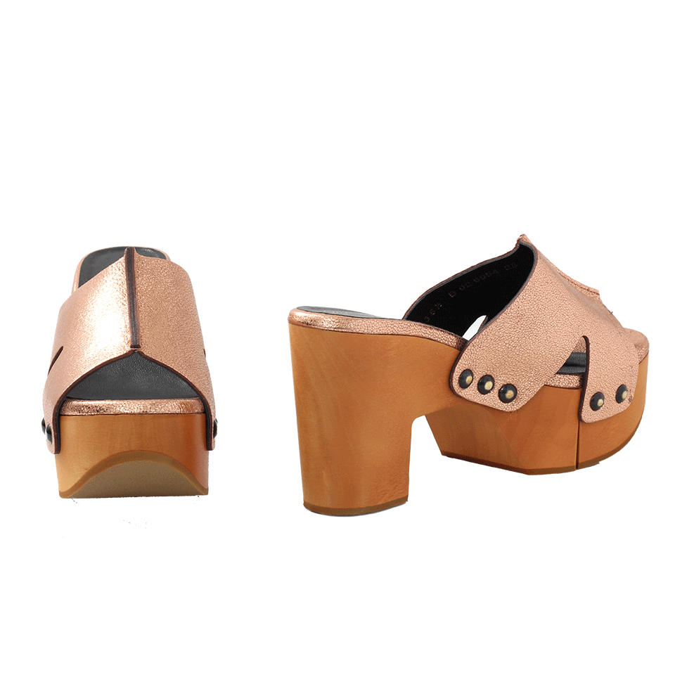 ROBERT CLERGERIE-Cetrid Wooden Clog Mule-