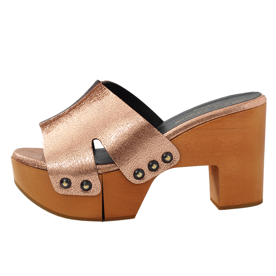 ROBERT CLERGERIE-Cetrid Wooden Clog Mule-