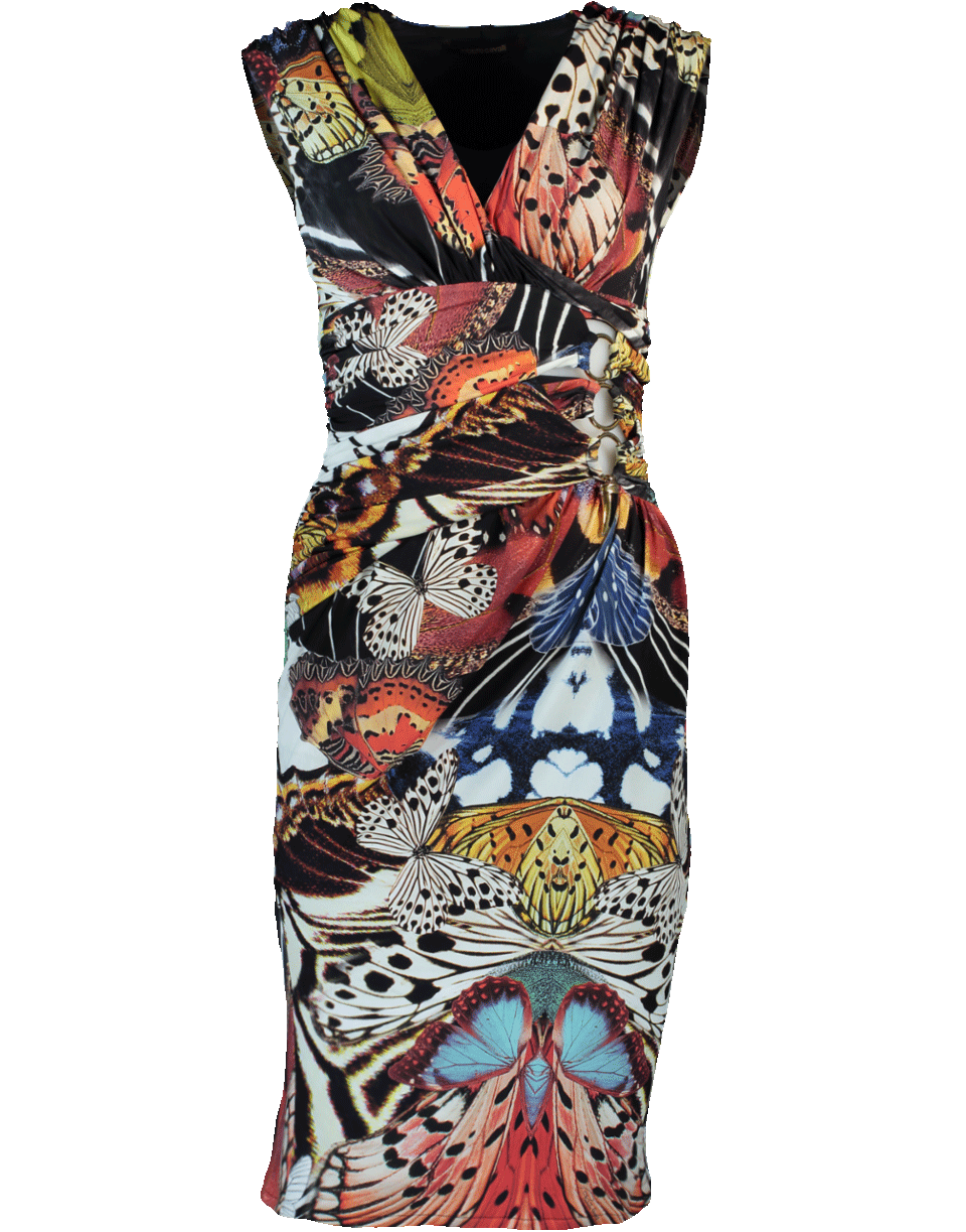 ROBERTO CAVALLI-Flying Wings Dress-