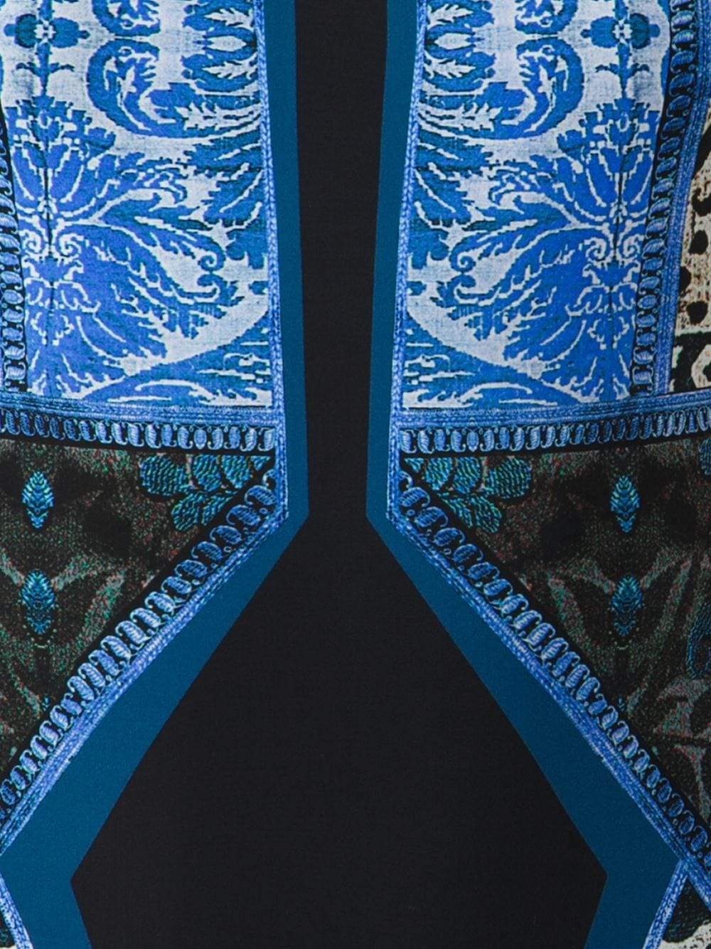 ROBERTO CAVALLI-Three-Quarter Print Dress-