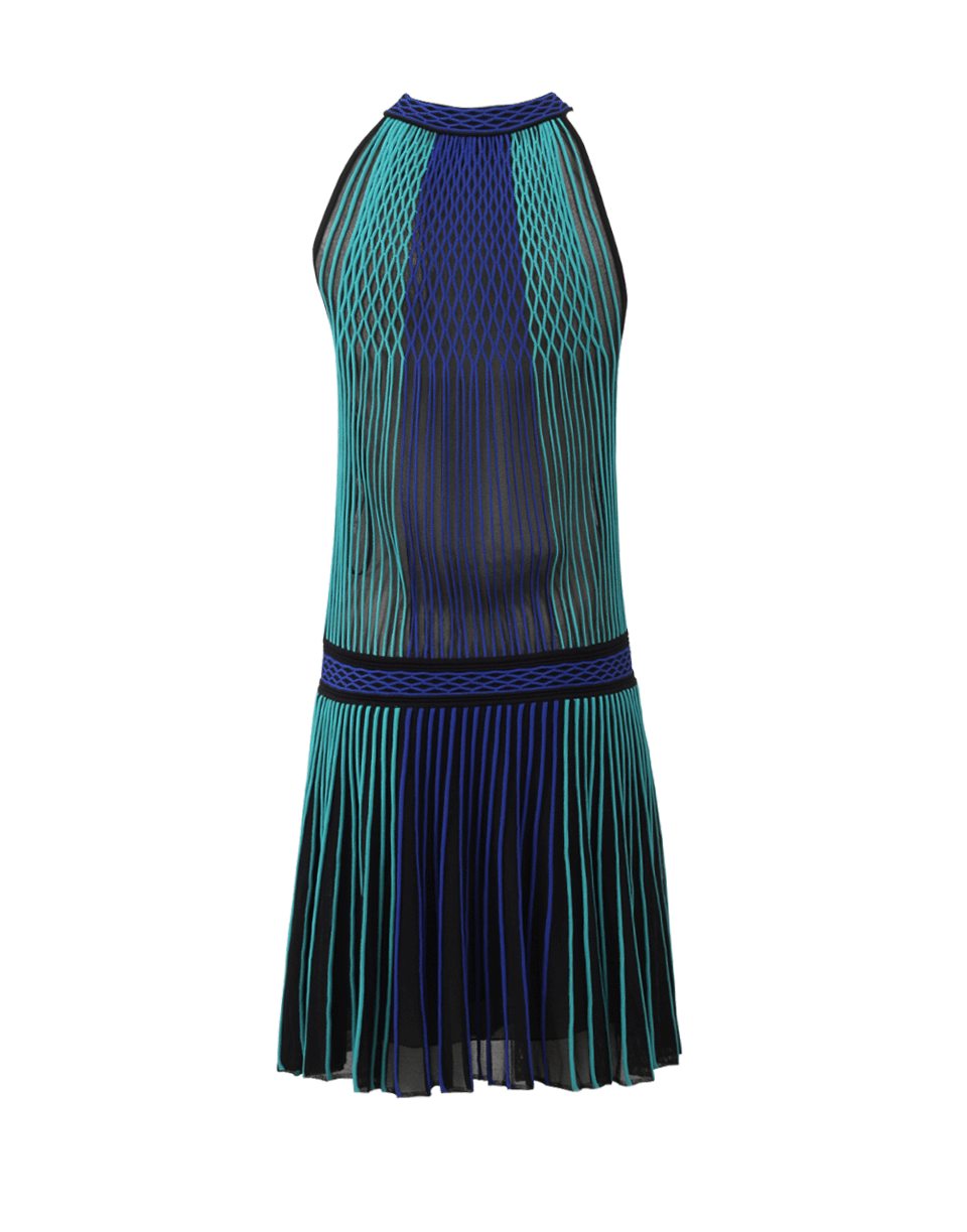 ROBERTO CAVALLI-Drop Waist Halter Dress-