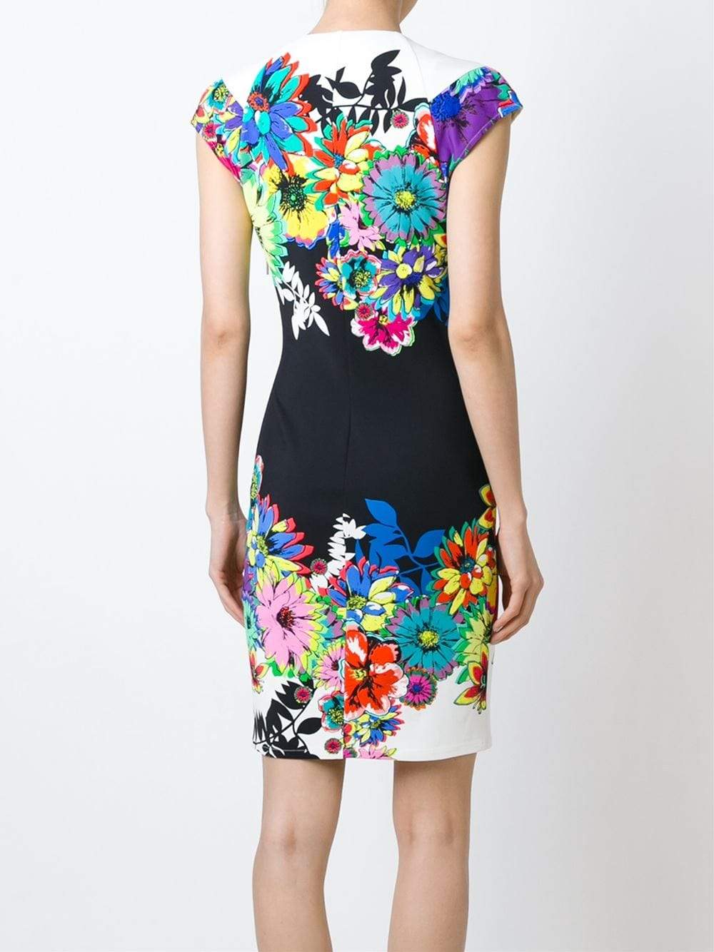 ROBERTO CAVALLI-Floral Dress-