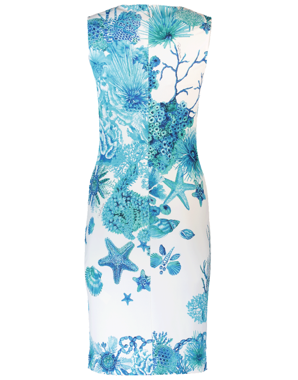 ROBERTO CAVALLI-Coral Slim Dress-
