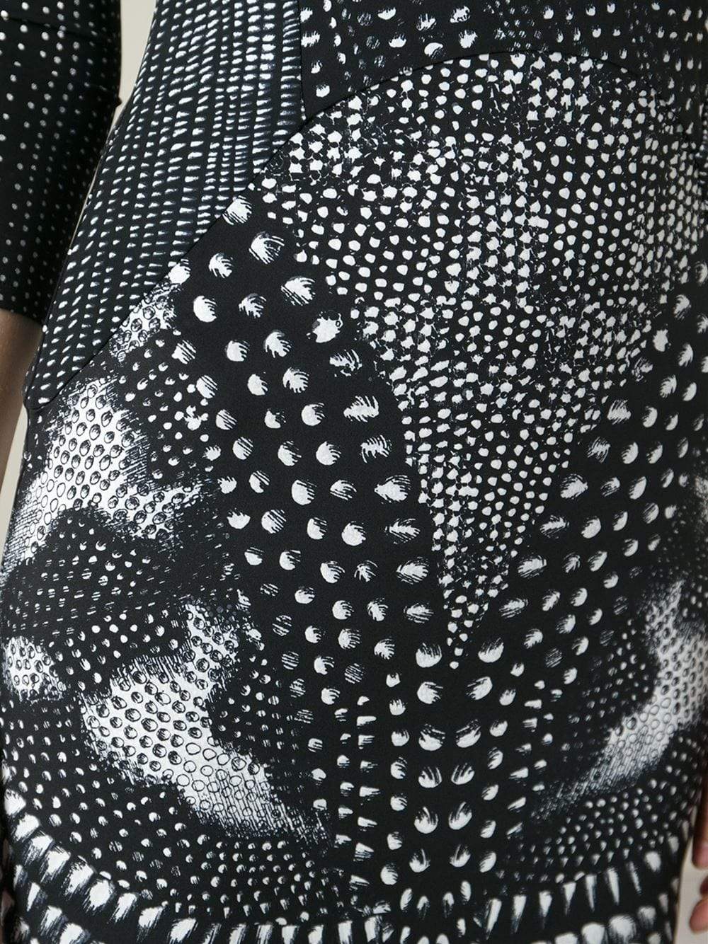 ROBERTO CAVALLI-Slim Print Maxi Dress-