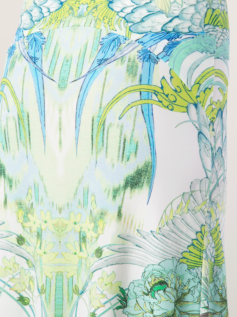 ROBERTO CAVALLI-Printed Pull On Maxi Skirt-