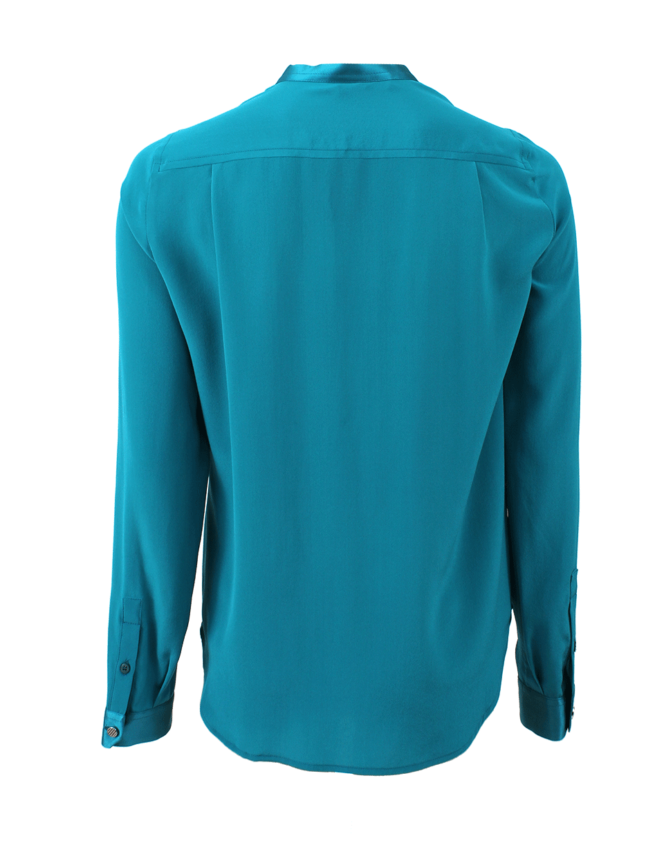 ROBERTO CAVALLI-Button Down Silk Blouse-