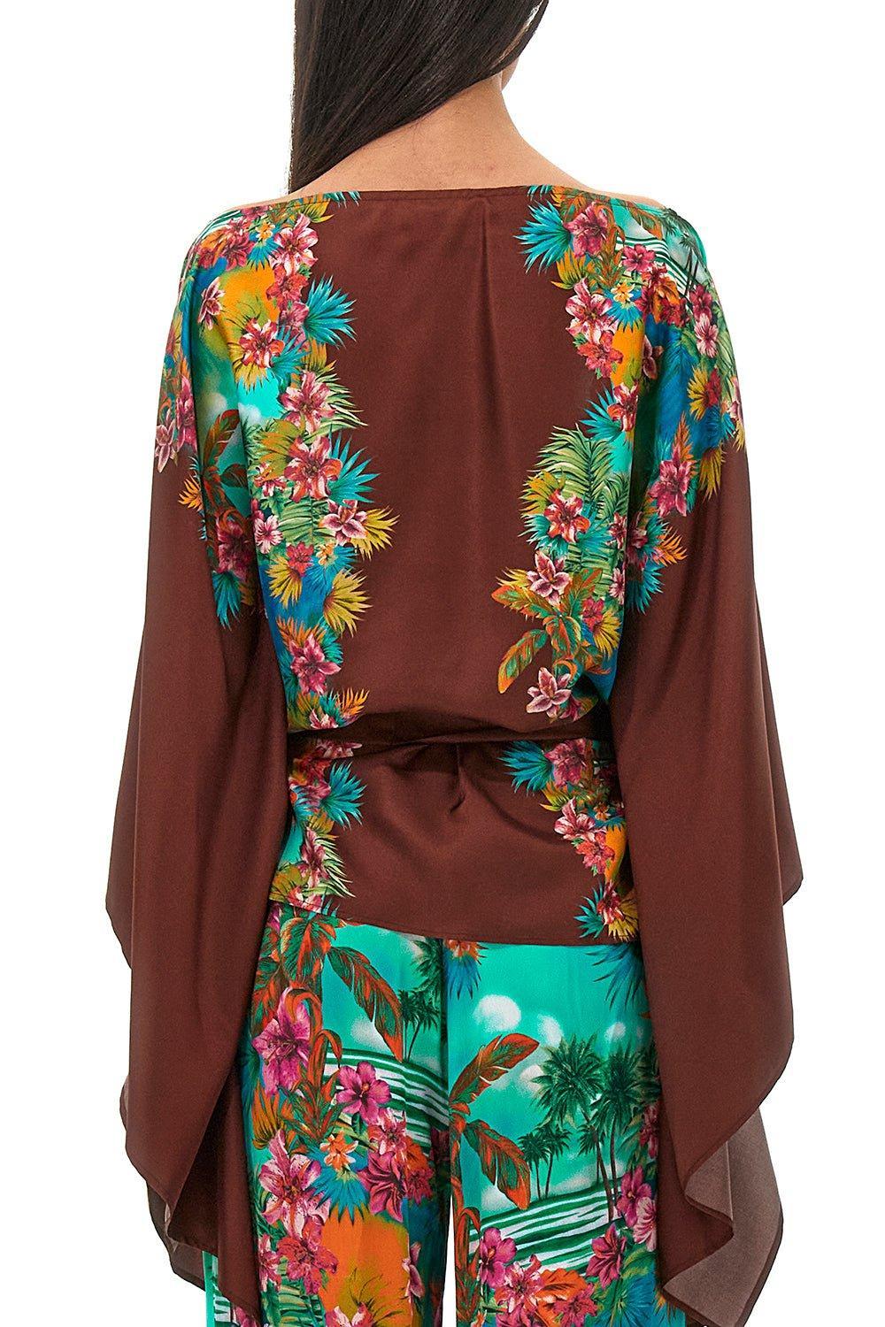 ROBERTO CAVALLI-Printed Kimono-