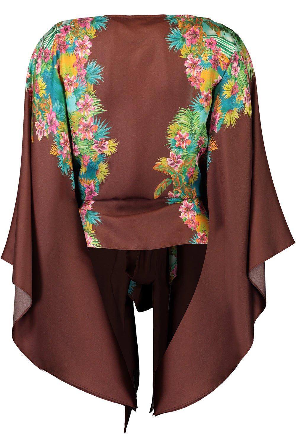 ROBERTO CAVALLI-Printed Kimono-