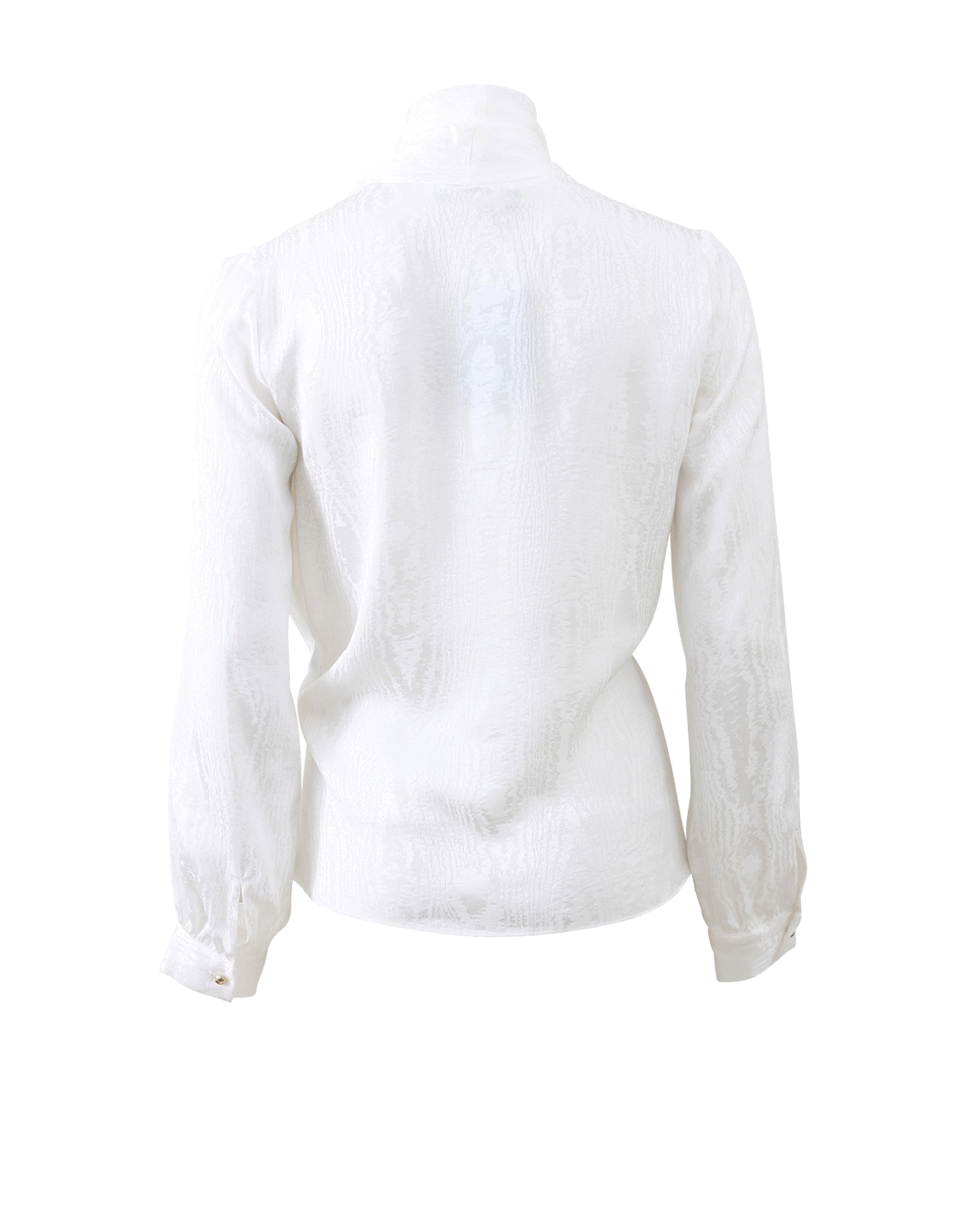 ROBERTO CAVALLI-Crossover Blouse-
