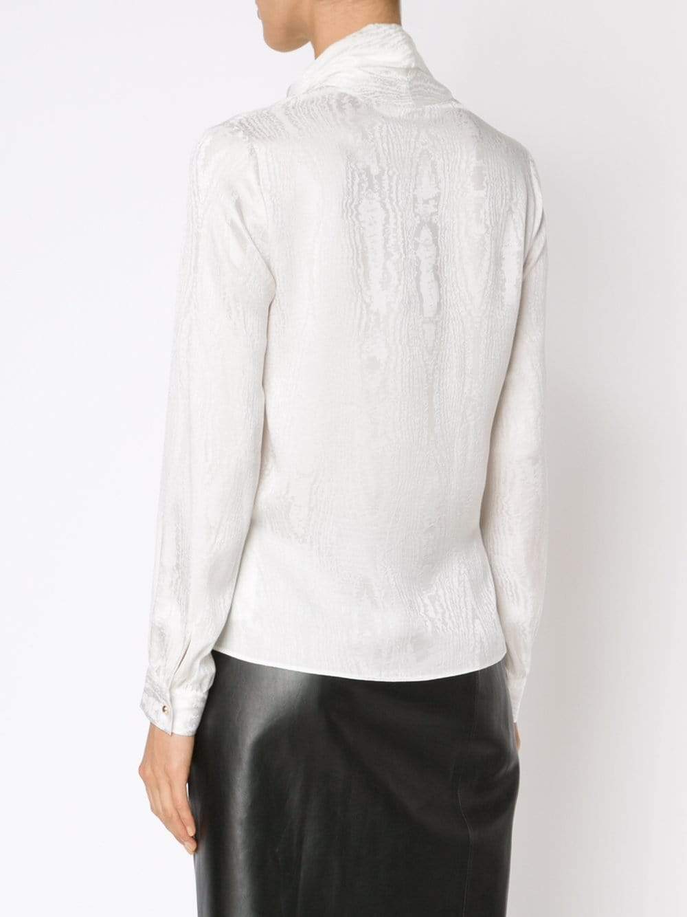 ROBERTO CAVALLI-Crossover Blouse-