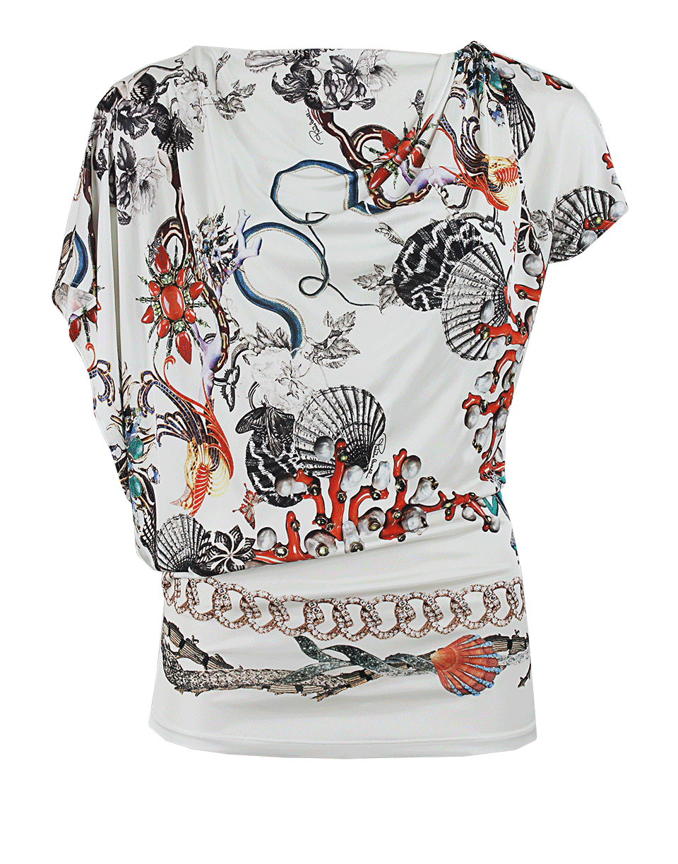 ROBERTO CAVALLI-Lace and Crochet Tank-