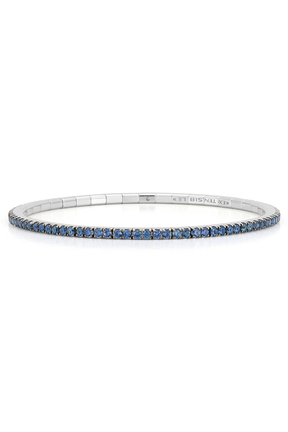 ROBERTO DEMEGLIO-Extensible Blue Sapphire Bracelet-WHITE GOLD