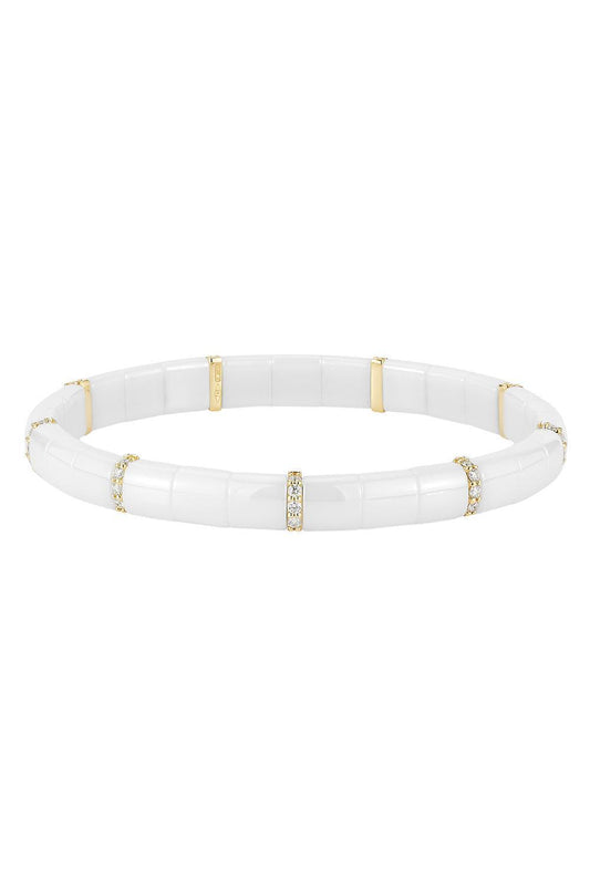 Nine Diamond Pura White Bracelet