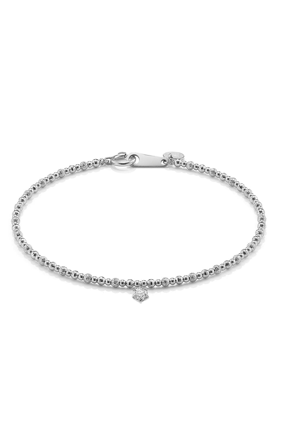 ROBINSON PELHAM-Rock Bracelet - White Gold-WHITE GOLD