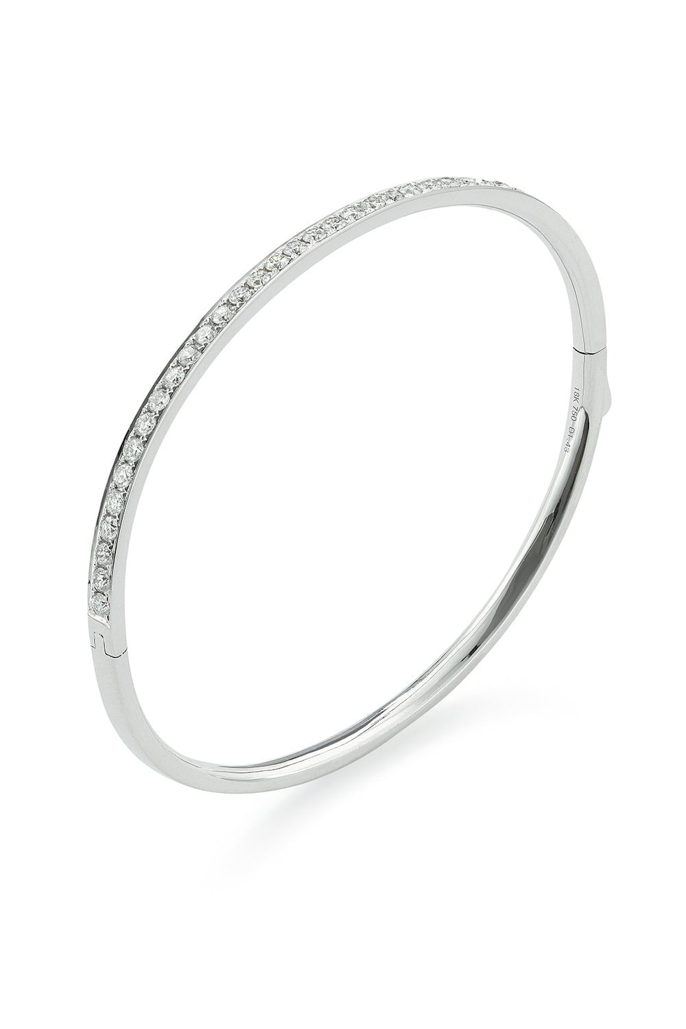 ROBINSON PELHAM-Uno Diamond Bangle - White Gold-WHITE GOLD