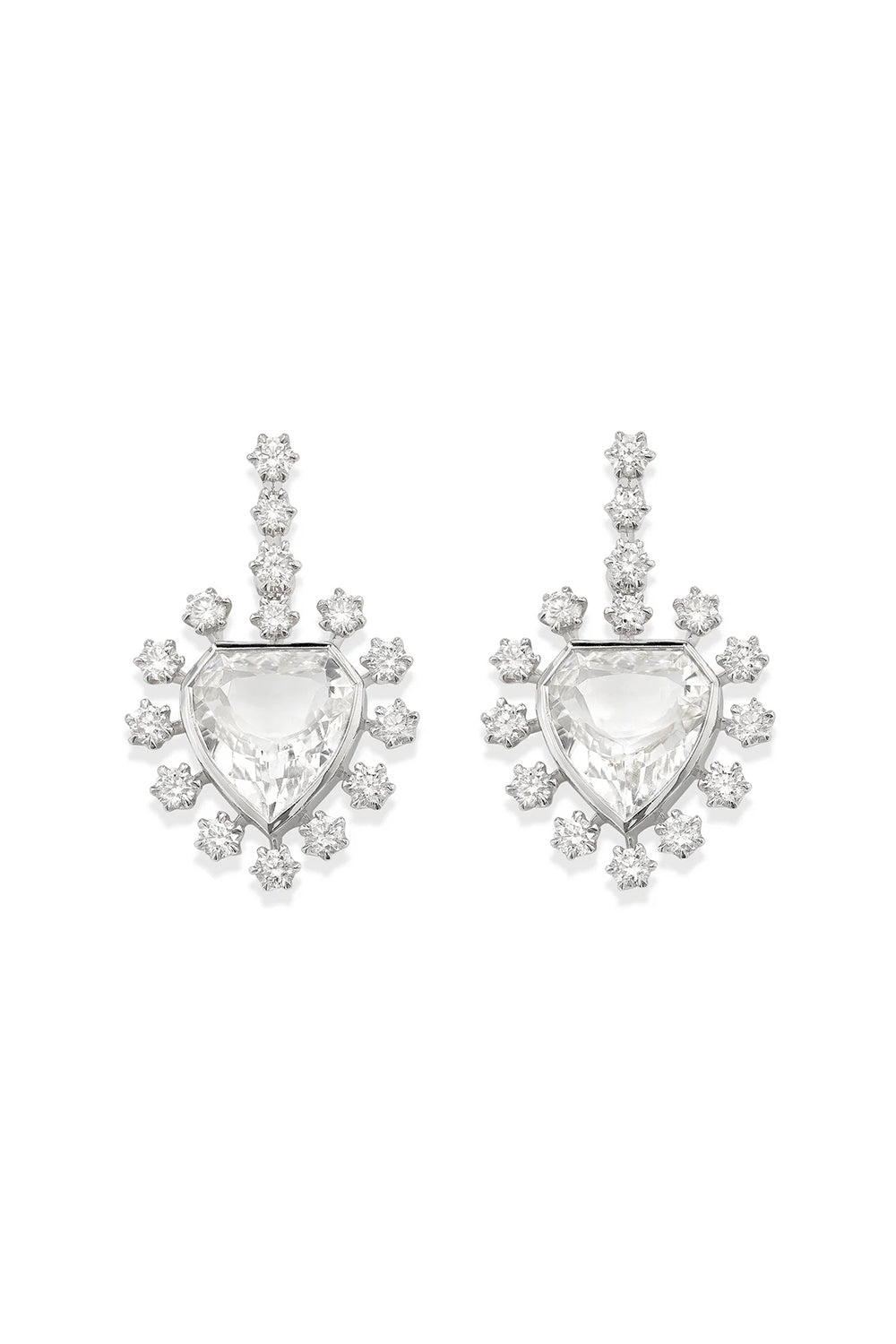 Diamond Mini Day Star Earrings-WHITE GOLD-JEWELRYFINE JEWELEARRING-ROBINSON PELHAM