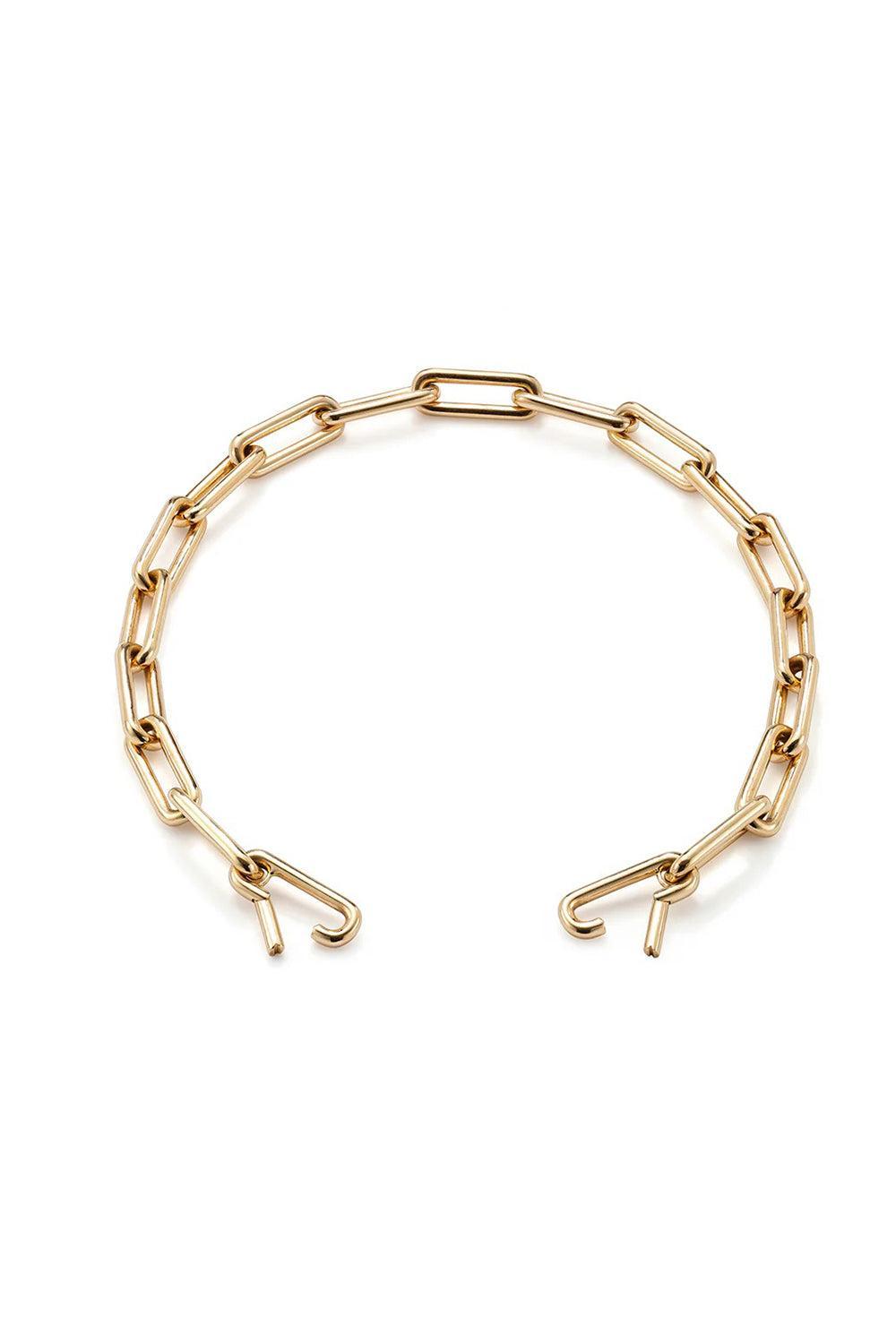 Short Identity Necklace-YELLOW GOLD-14.5-JEWELRYFINE JEWELNECKLACE O-ROBINSON PELHAM