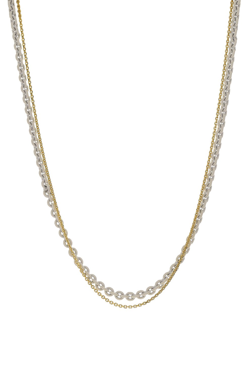 ROBINSON PELHAM-Chroma Chain - White - 14in-YELLOW GOLD