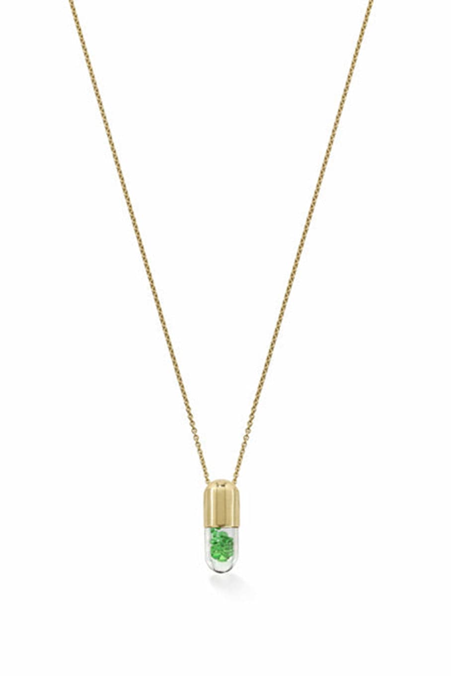 ROBINSON PELHAM-Mini Elixir Health Necklace-YELLOW GOLD