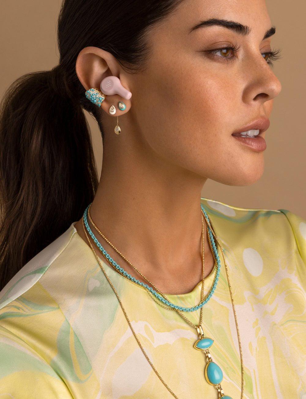 ROBINSON PELHAM-Rock Necklace-YELLOW GOLD