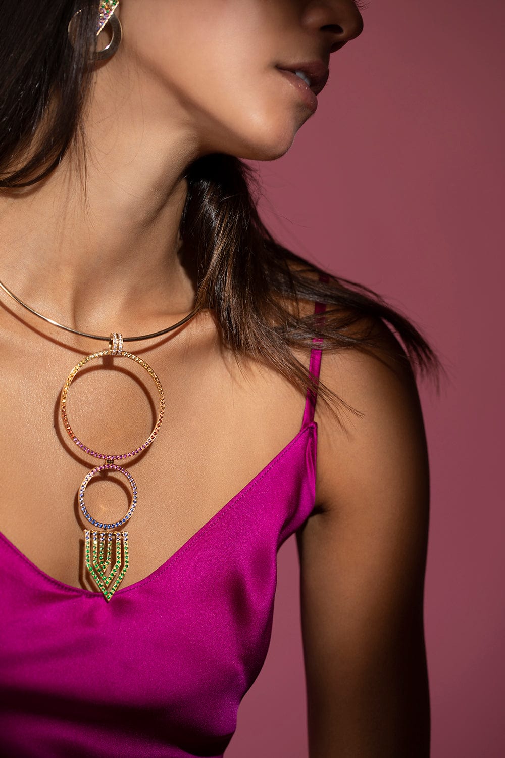 ROBINSON PELHAM-Torque Wire Necklace-YELLOW GOLD