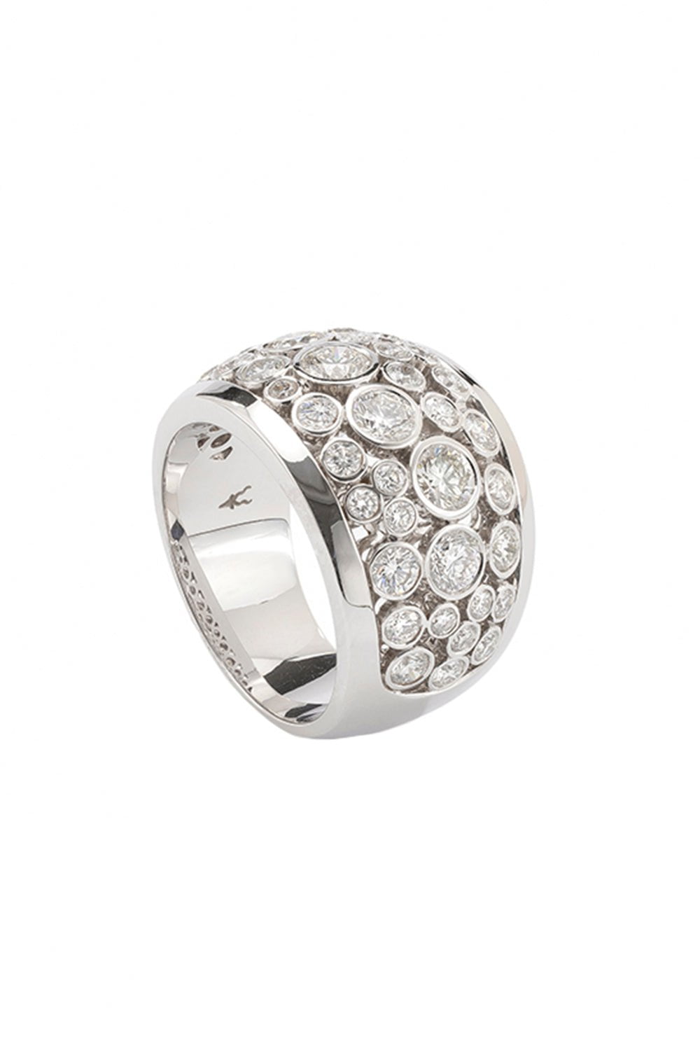 ROBINSON PELHAM-Bubble ring-WHITE GOLD