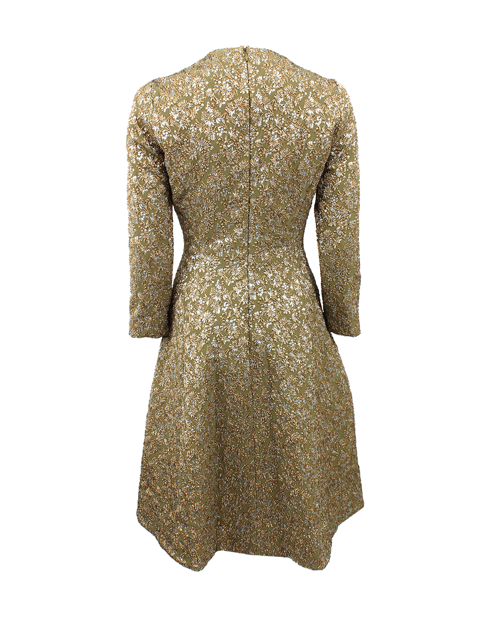 ROCHAS-Brocade Full Dress-