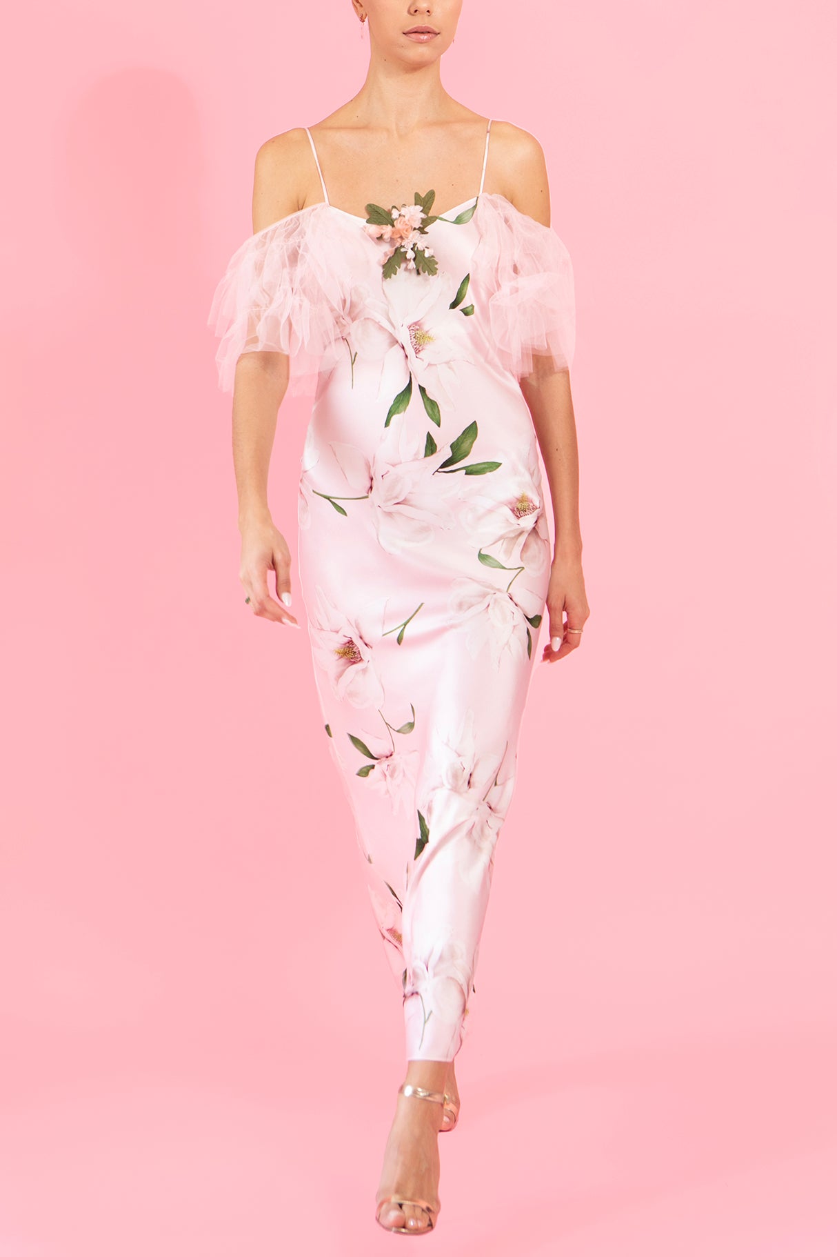 RODARTE-Floral Printed Midi-