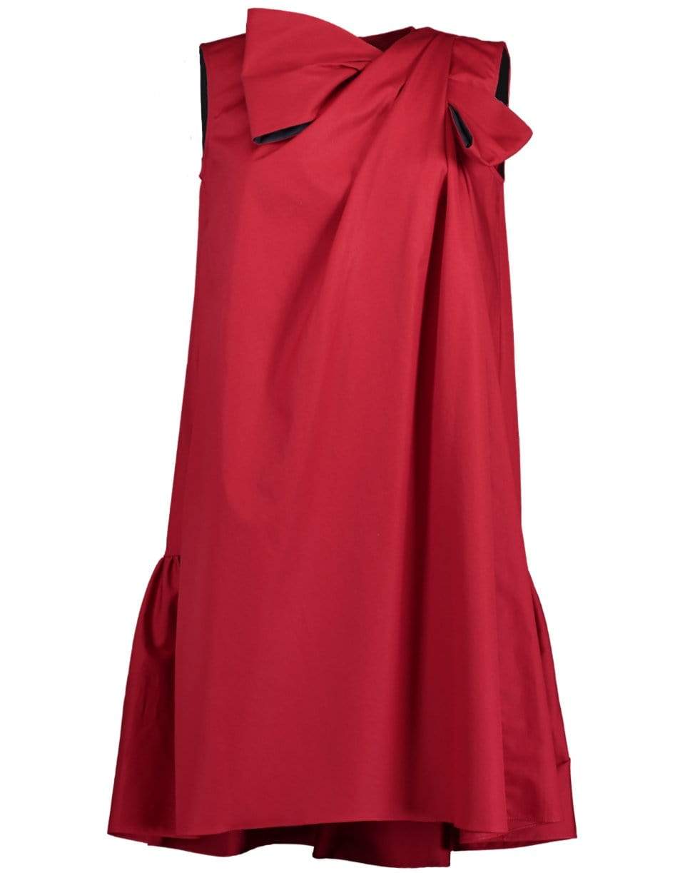 ROKSANDA-Selena Bow Detail Dress-