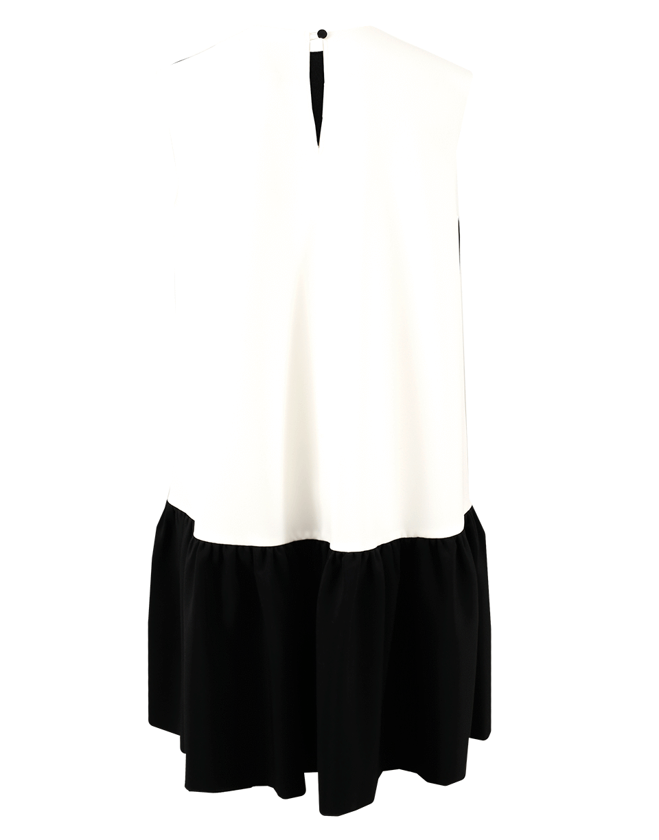 ROKSANDA-Fuji Bi-Color Flounce Dress-
