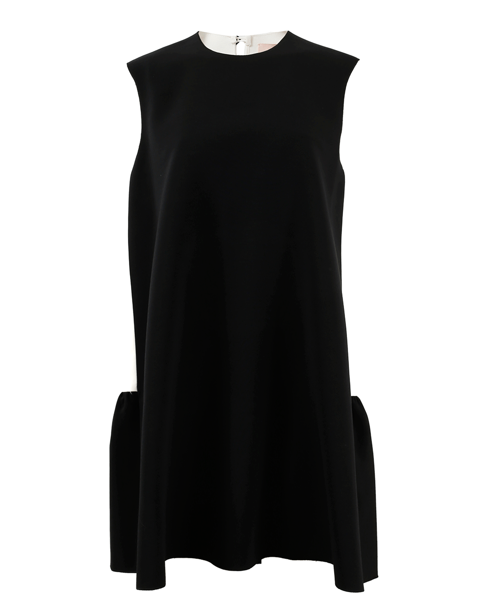 ROKSANDA-Fuji Bi-Color Flounce Dress-
