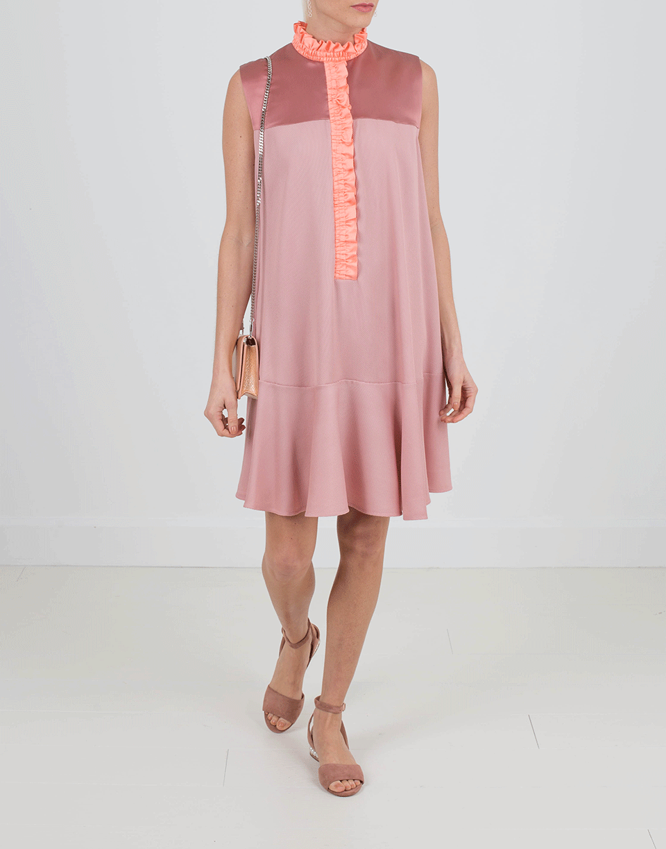 ROKSANDA-Kaeli Flounce Bottom Dress-