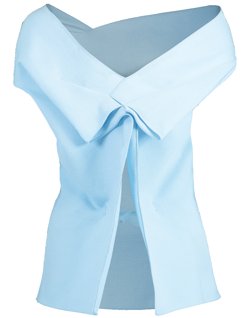 ROLAND MOURET-Tie Back Raywell Top-