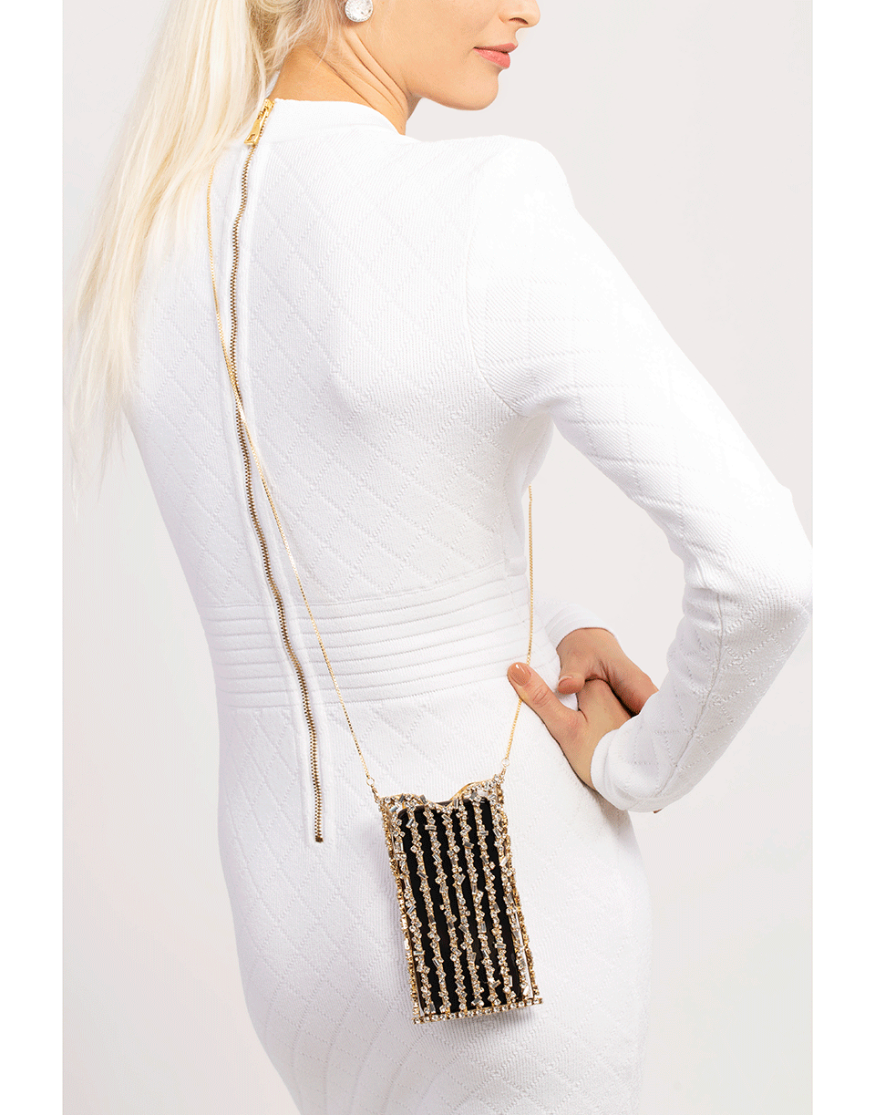 ROSANTICA-Oasis Crystal iPhone Bag-CRYSTAL