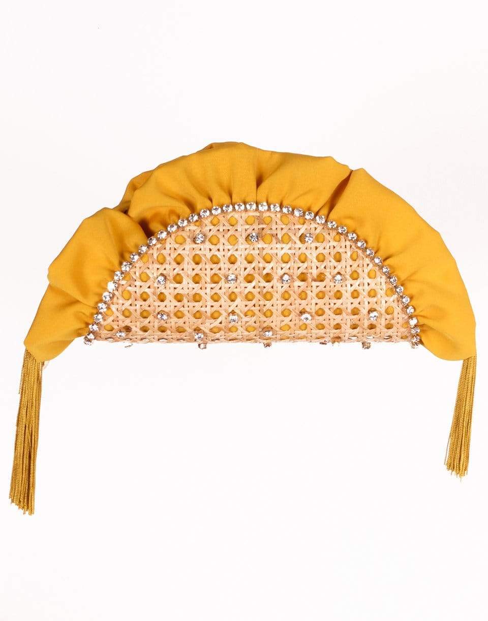 ROSANTICA-Taco Medium Clutch Bag-WICKER