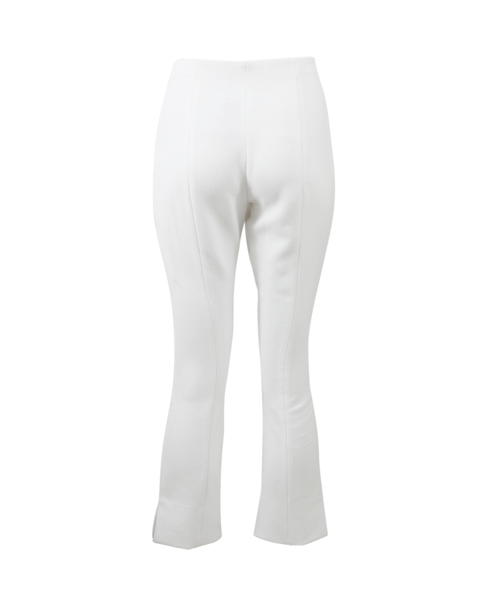 ROSETTA GETTY-Ivory Cropped Pant-