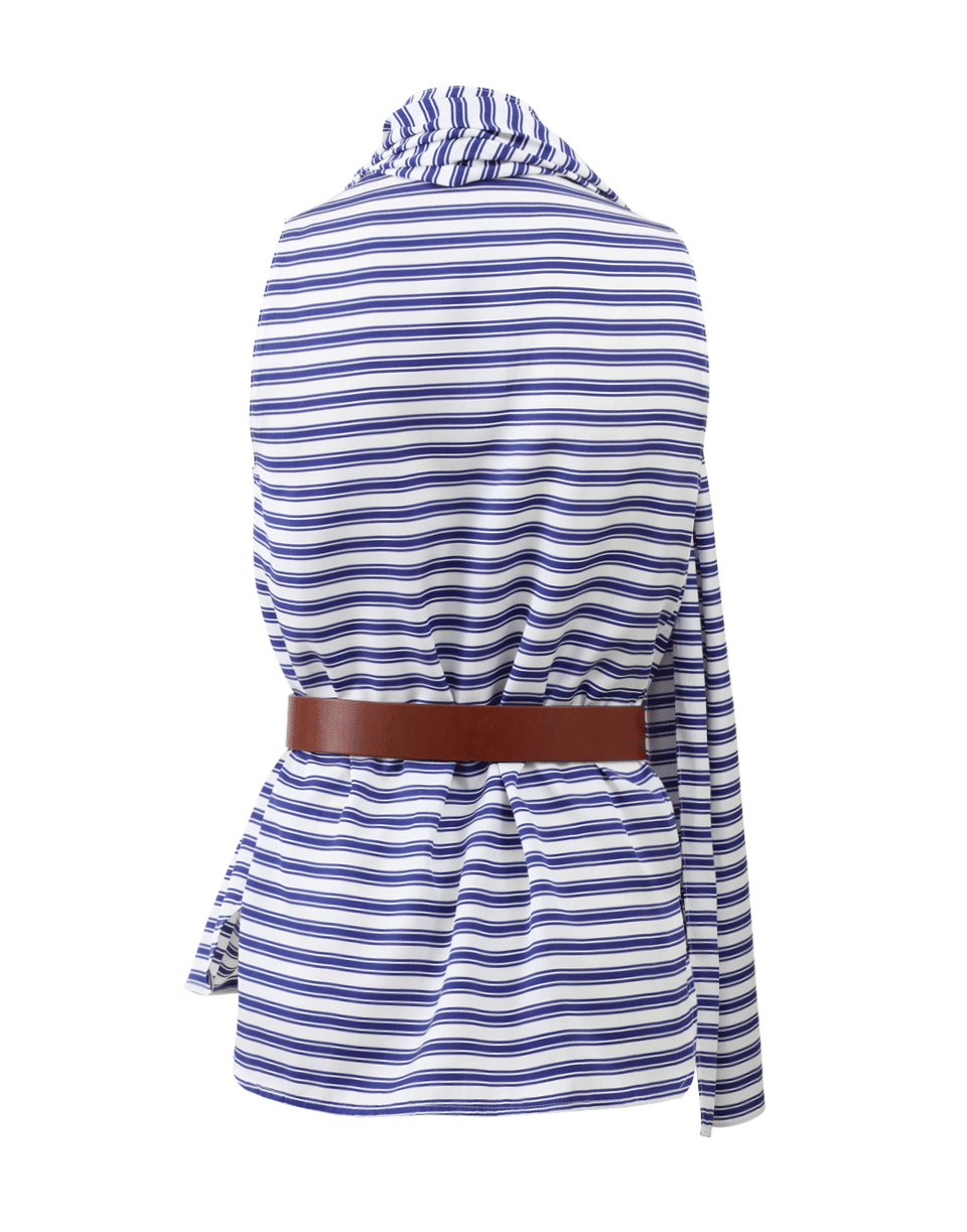 ROSETTA GETTY-Scarf Wrap Top-