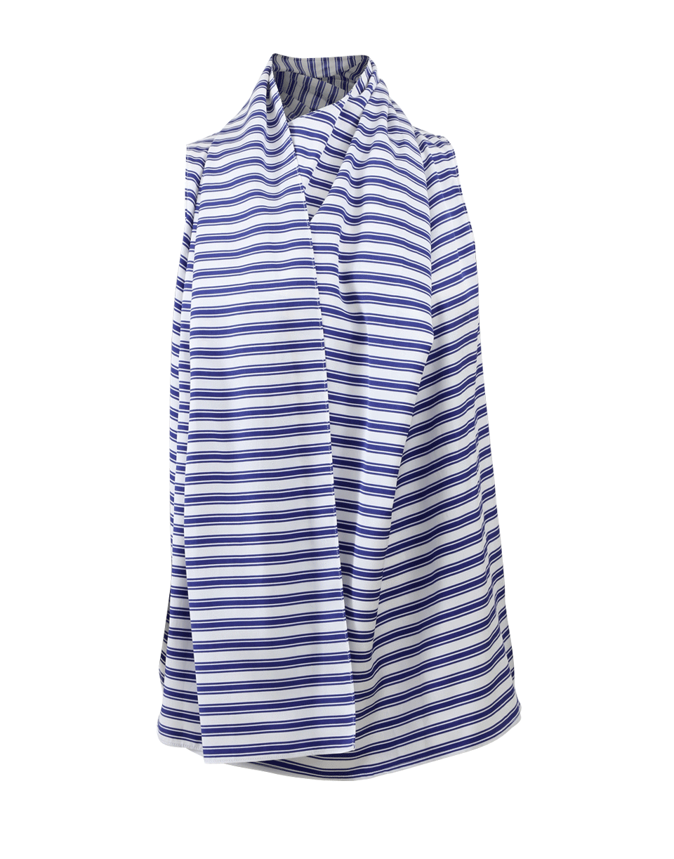 ROSETTA GETTY-Scarf Wrap Top-