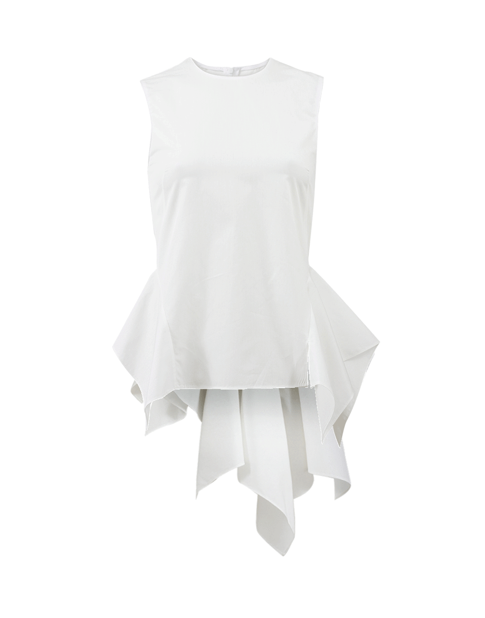 ROSETTA GETTY-Spiral Peplum Top-