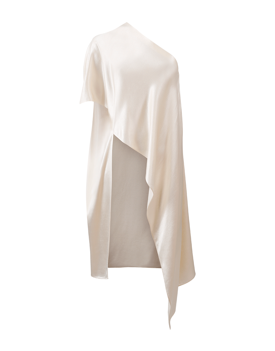 ROSETTA GETTY-One Shoulder Bias Caftan Top-