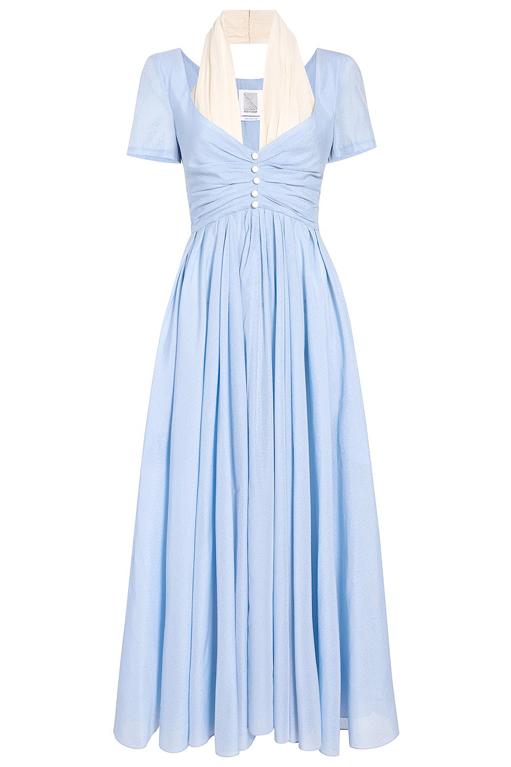 ROSIE ASSOULIN-All Tucked In Halter Dress-