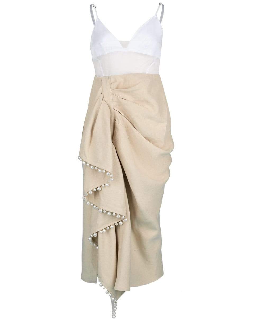 ROSIE ASSOULIN-Layered Cami Ruffle Dress-