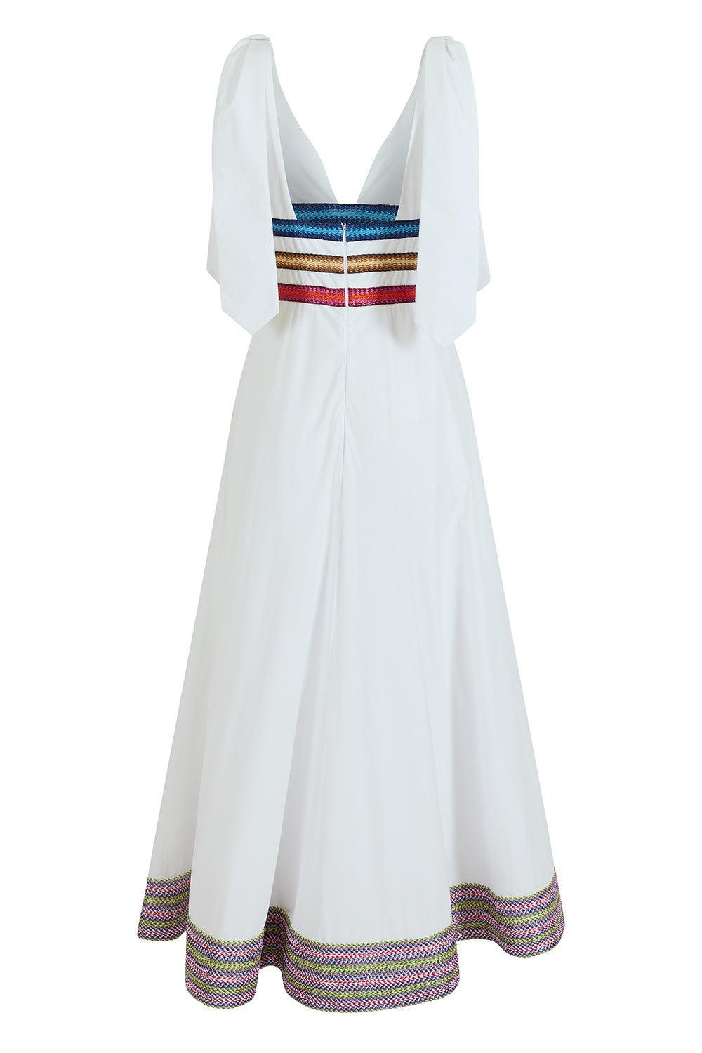 Tie Another Day Dress-WHITE-4-CLOTHINGDRESSCASUAL-ROSIE ASSOULIN