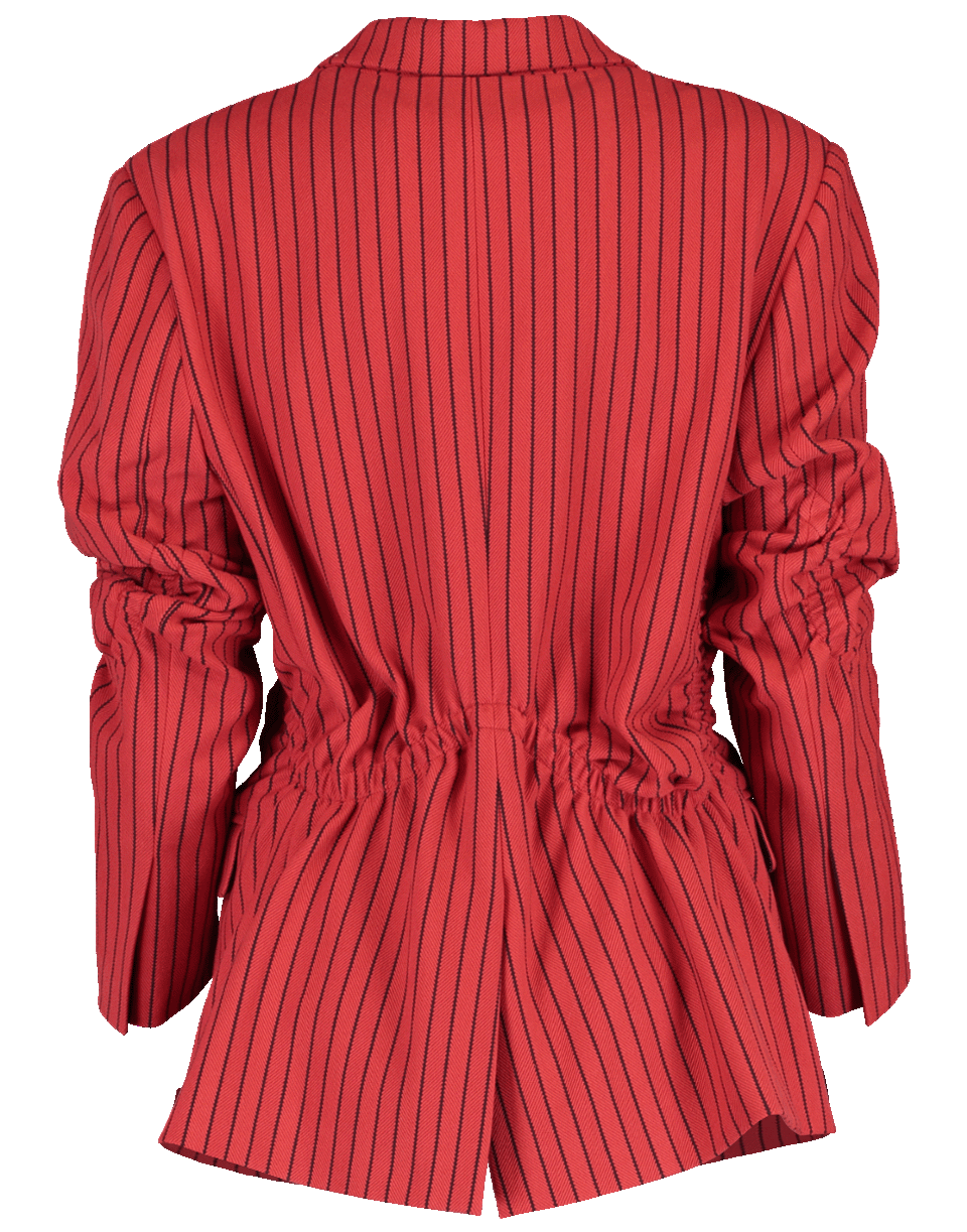 ROSIE ASSOULIN-The Scrunchy Striped Blazer-